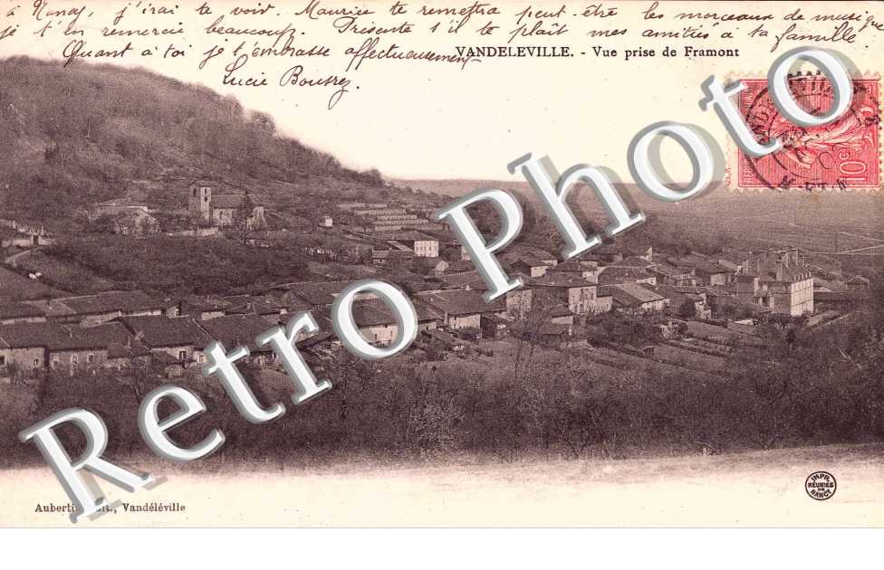 Vue prise de Framont