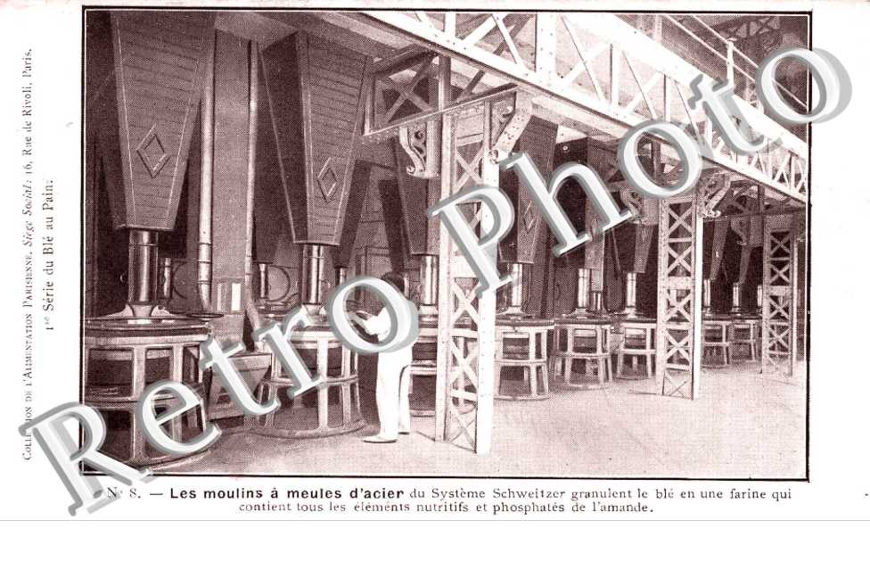 Les Moulins a meules d&#039;acier du Systeme Schweitzer
