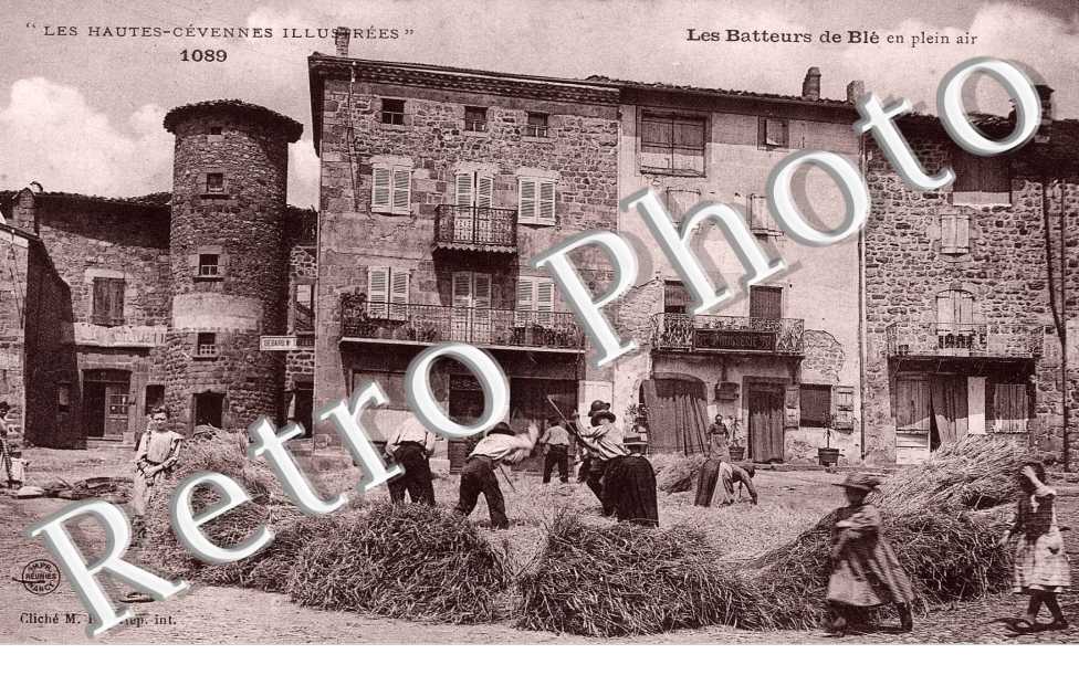 LES BATTEURS DE BLE