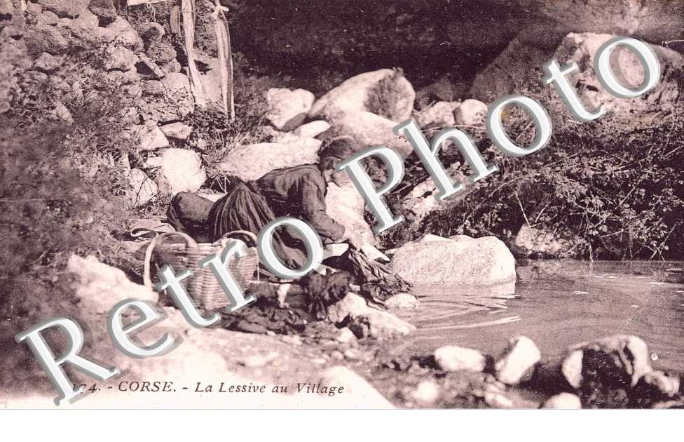 La lessive du village