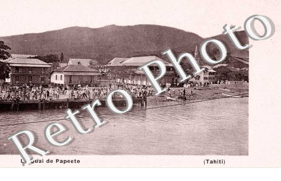 LE QUAI DE PAPEETE