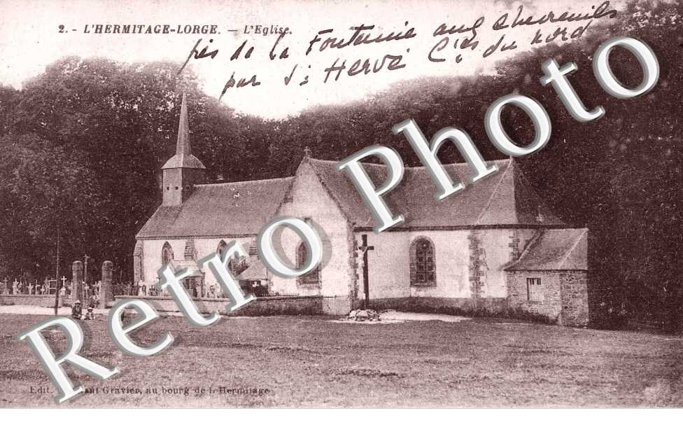 l'Hermitage Lorge  -  L'EGLISE