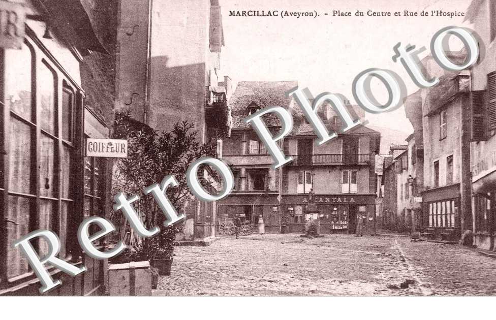 place du centre et rue de l&#039;hospice