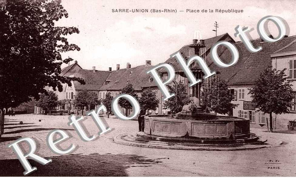 Vue de la place de la république