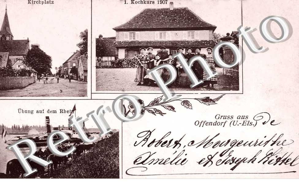 Kirchplatz - Kochkurs 1907