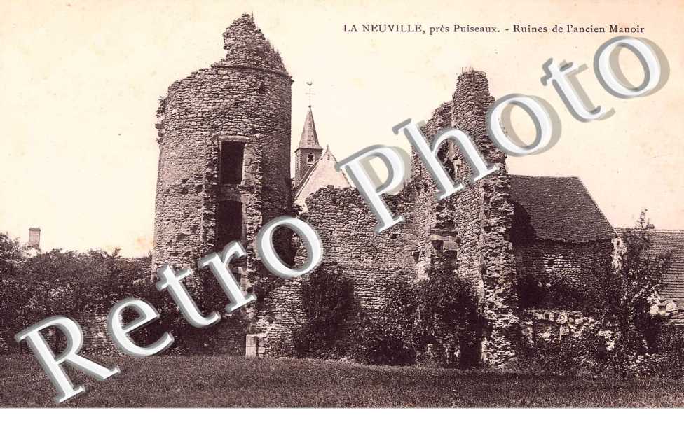 ruines de l&#039;ancien manoir