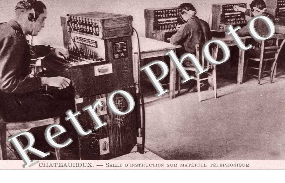 salle d&#039;instruction sur materiel telephonique