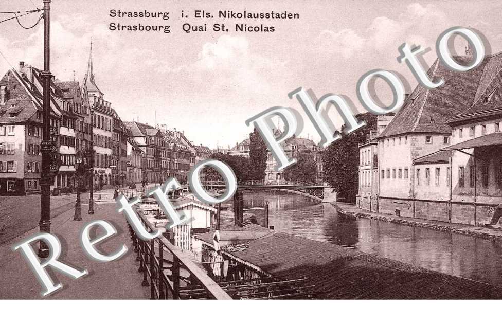 QUAI SAINT NICOLAS   -  I. ELS. NIKOLAUSSTADEN