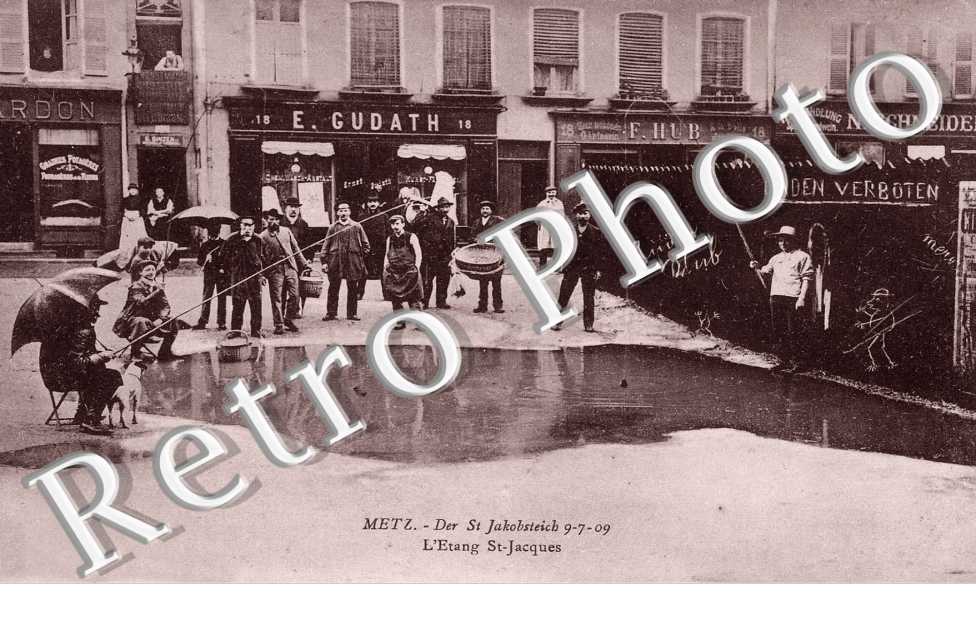 l&#039;etang Saint-Jacques 9 juillet 1909