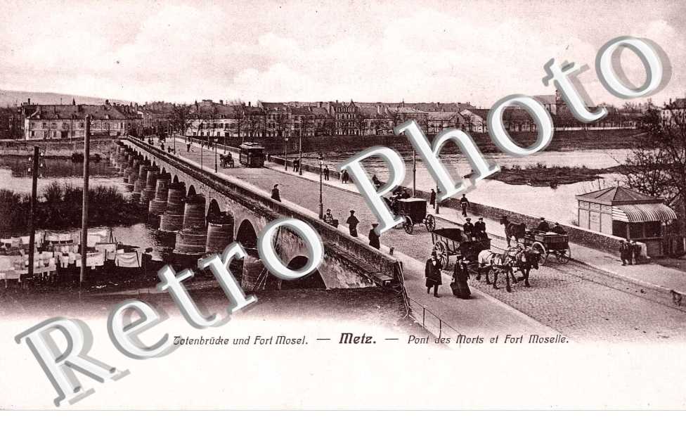 Pont des Morts et Fort Moselle