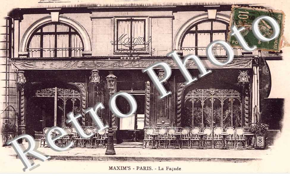 Maxim&#039;s  La facade- rue Royale
