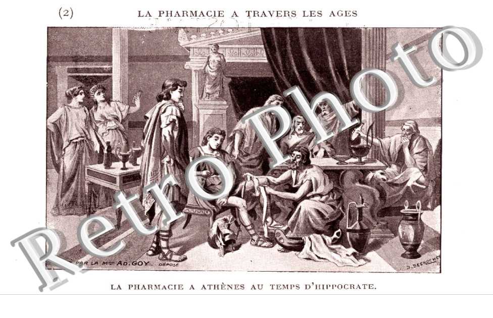 La Pharmacie Athenes au Temps d&#039;Hippocrate