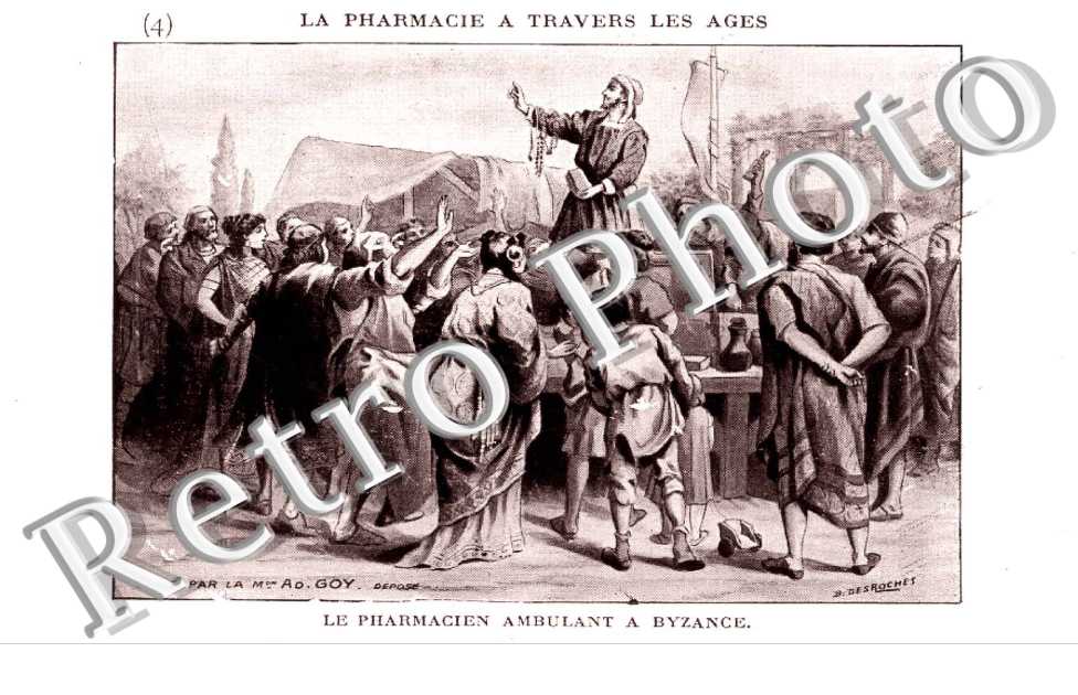 Pharmacien Ambulant a Byzance