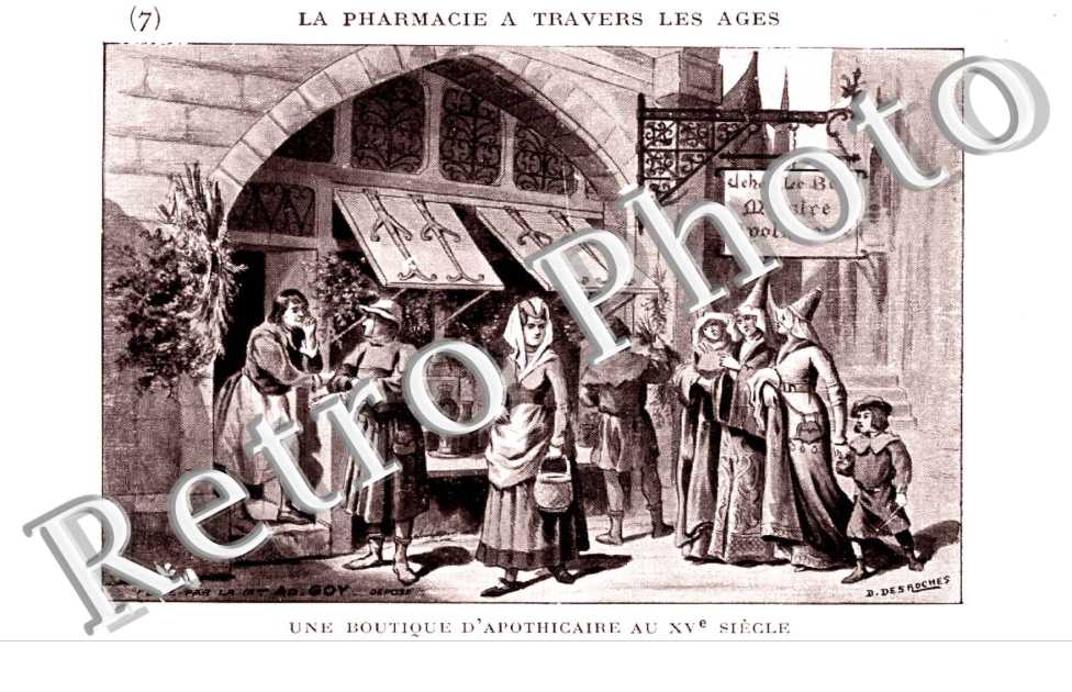 une boutique d&#039;apothicaire