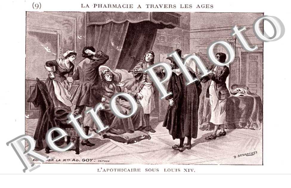 l&#039;apothicaire sous louis xiv La Pharmacie a travers les ages