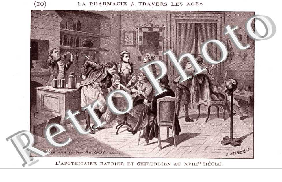 l&#039;apothicaire barbier et chirurgien