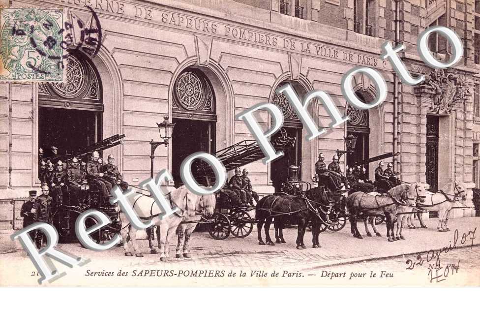 SAPEURS POMPIERS -   Depart pour le feu