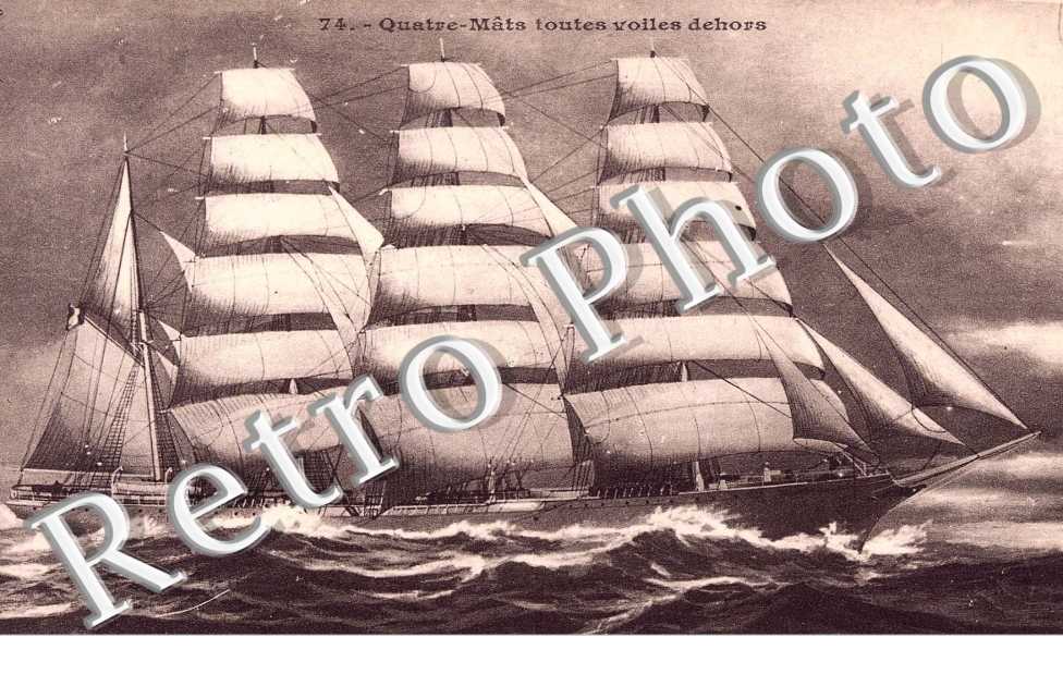 Quatre Mats toutes voiles dehors