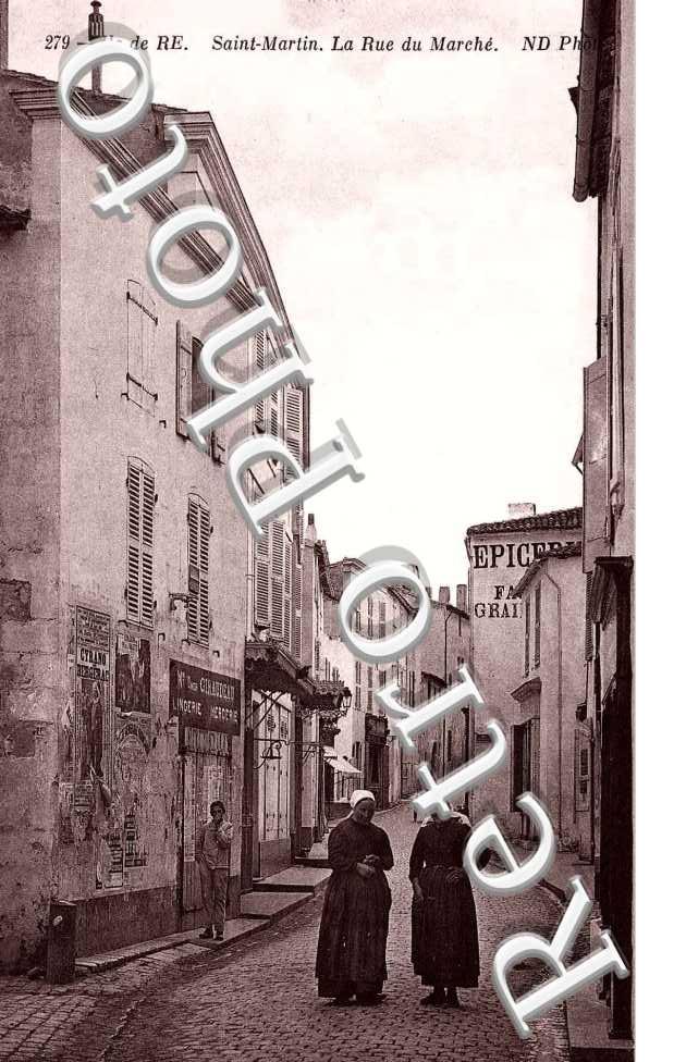la rue du marche
