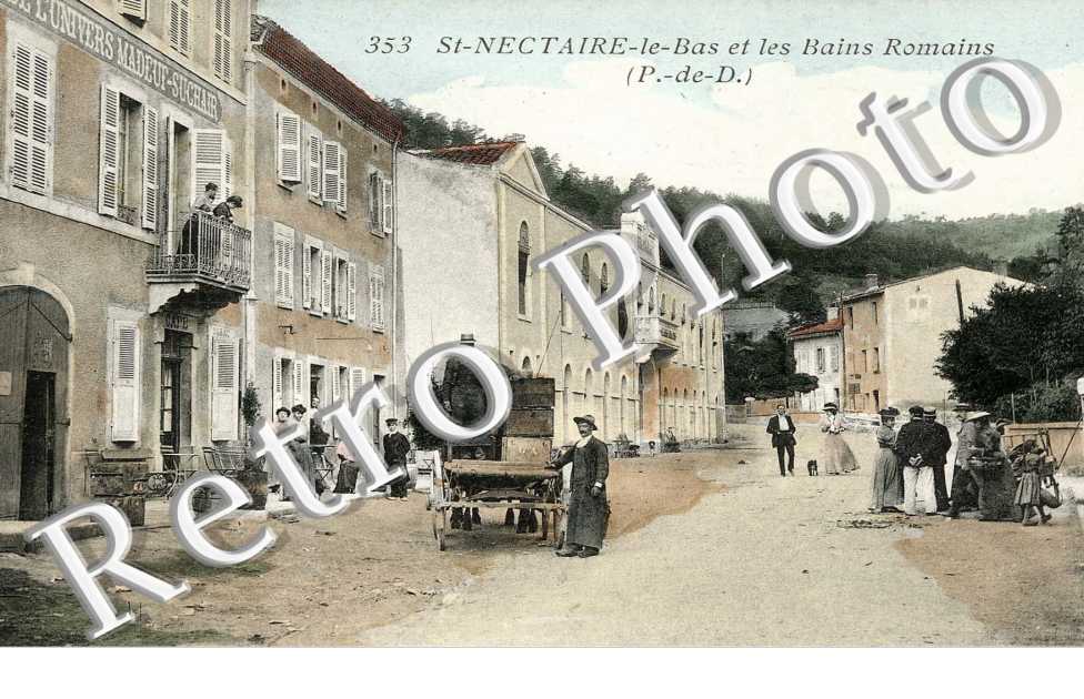 le bas et les bains romains