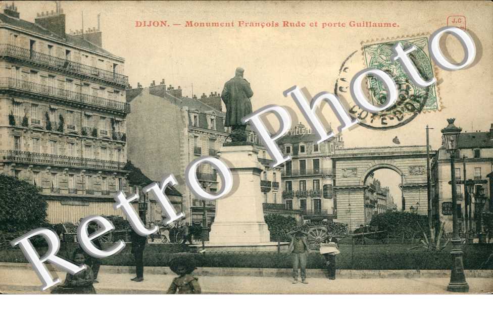 Monument de Francois Rude et Porte Guillaume