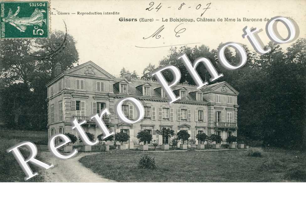 Le Boisjeloup, château de Mme la Baronne de Bailleul