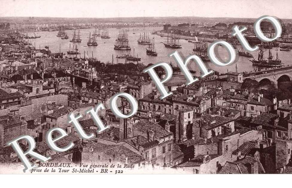VUE GENERALE DE LA RADE prise de la Tour Saint-Michel