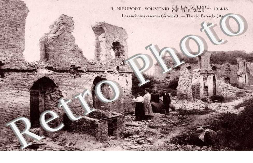 Les Anciennes casernes - Ruines