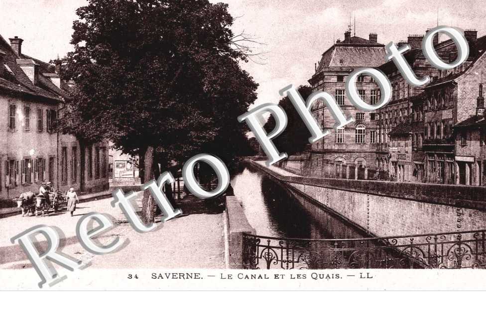 LE CANAL ET LES QUAIS