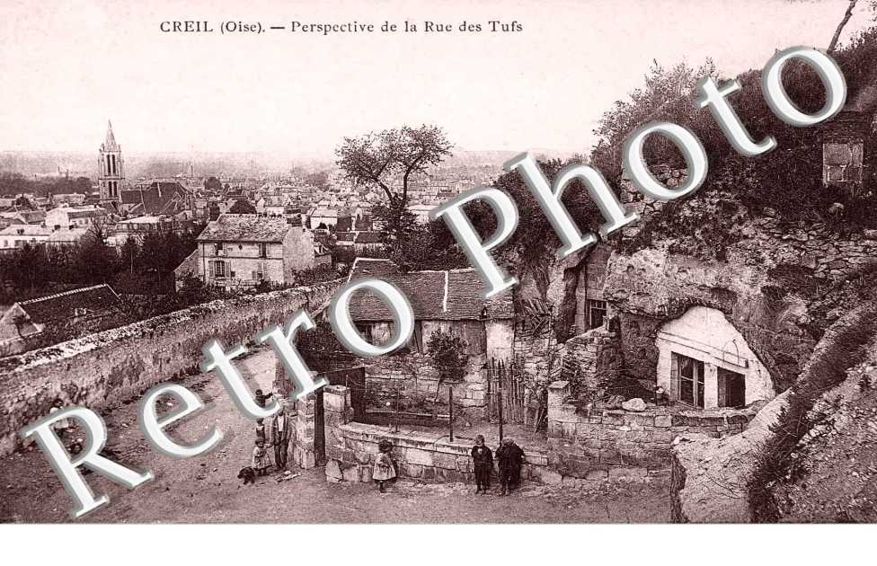 Perspective de la rue des Tufs