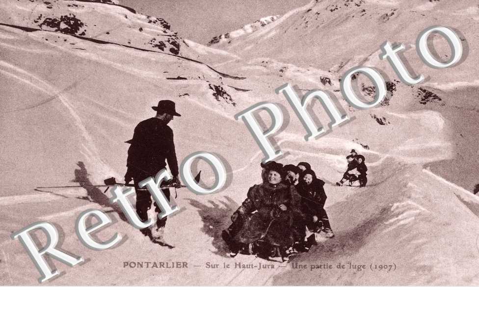 une partie de luge