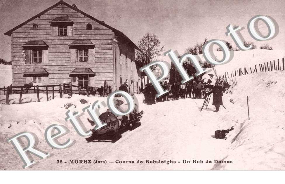 course de bobsleighs, un bob de dame