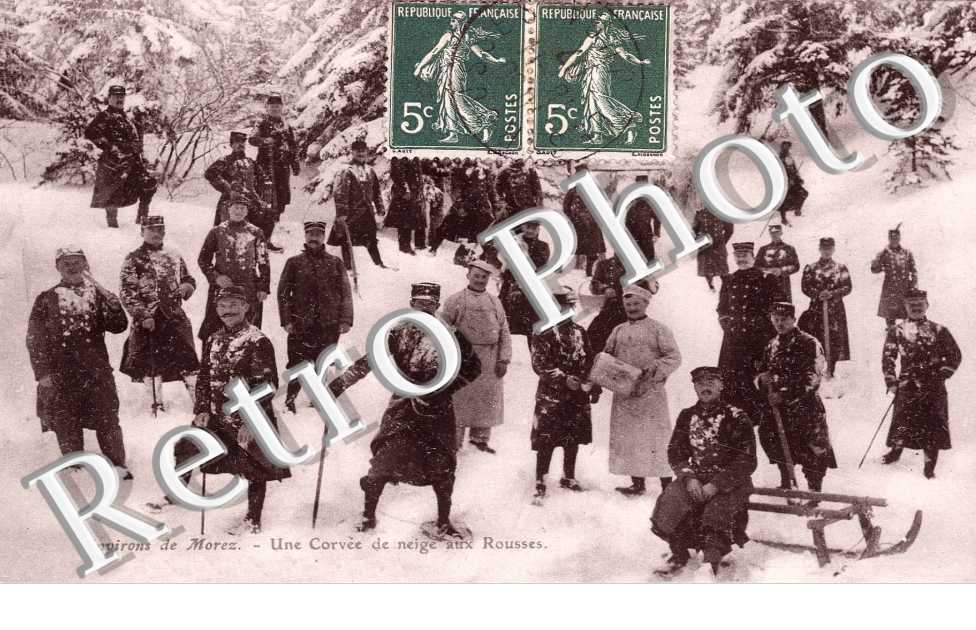UNE CORVEE DE NEIGE