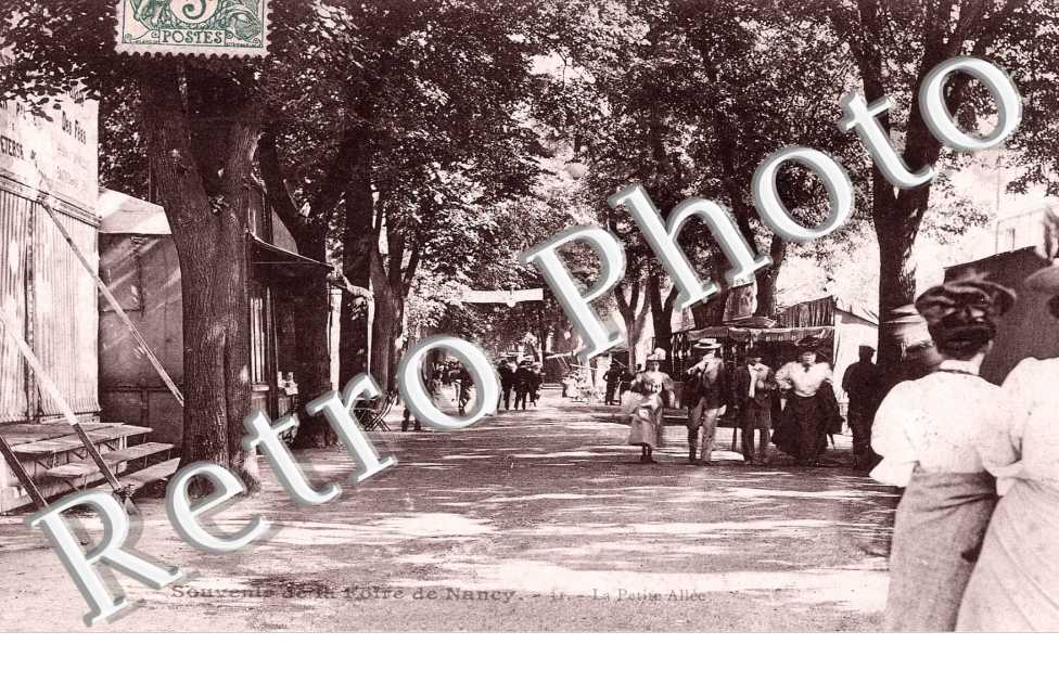 cours Leopold  souvenir de la Foire de Nancy La Petite allee