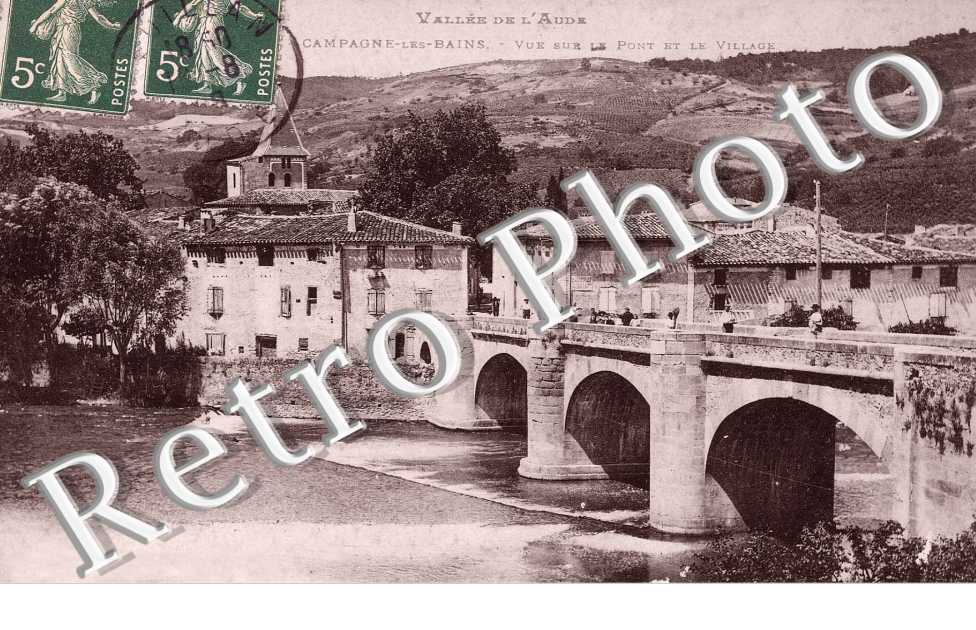 Vue sur le Pont et le Village