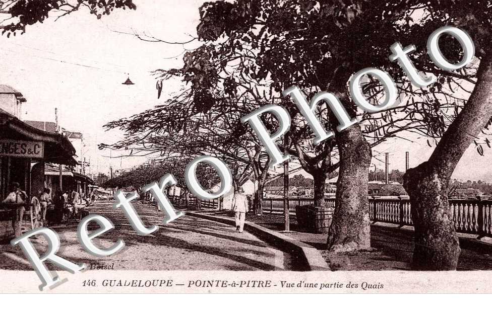 VUE D&#039;UNE PARTIE DES QUAIS