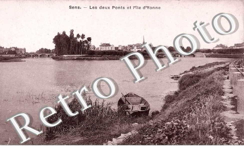 LES DEUX PONTS ET L'ILE D'YONNE