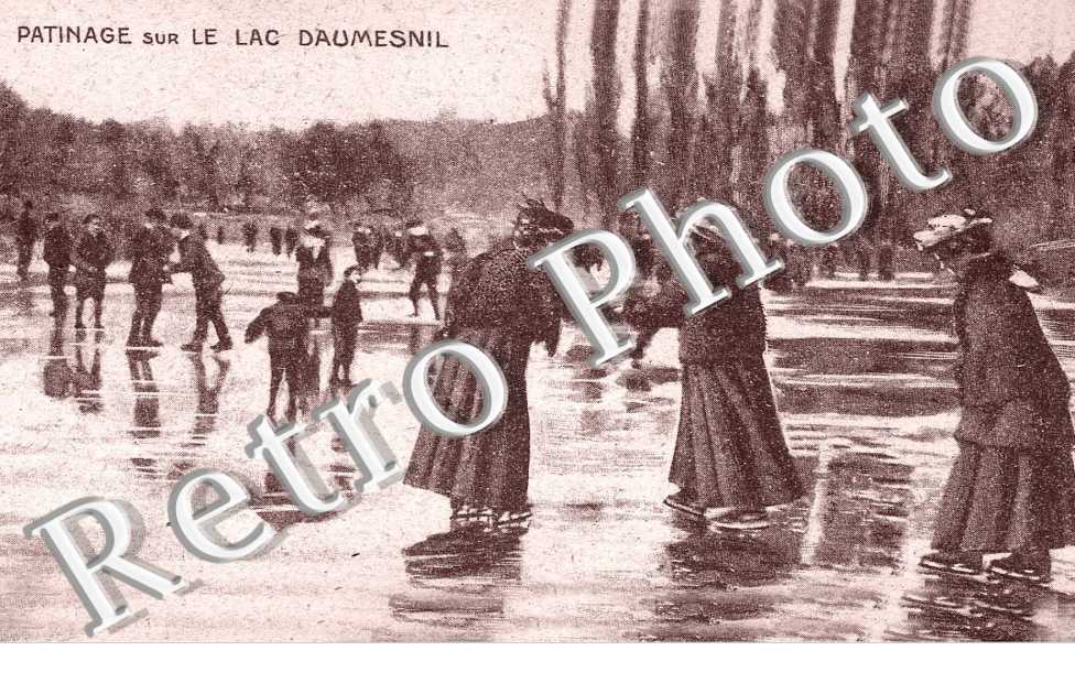PATINAGE SUR LE LAC DAUMESNIL