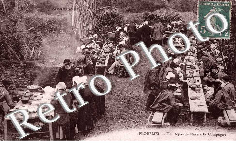 Un repas de noce a la campagne