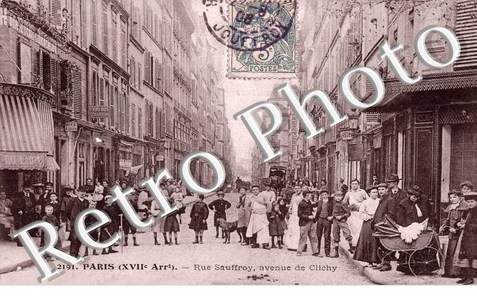 RUE SAUFFROY avenue de Clichy