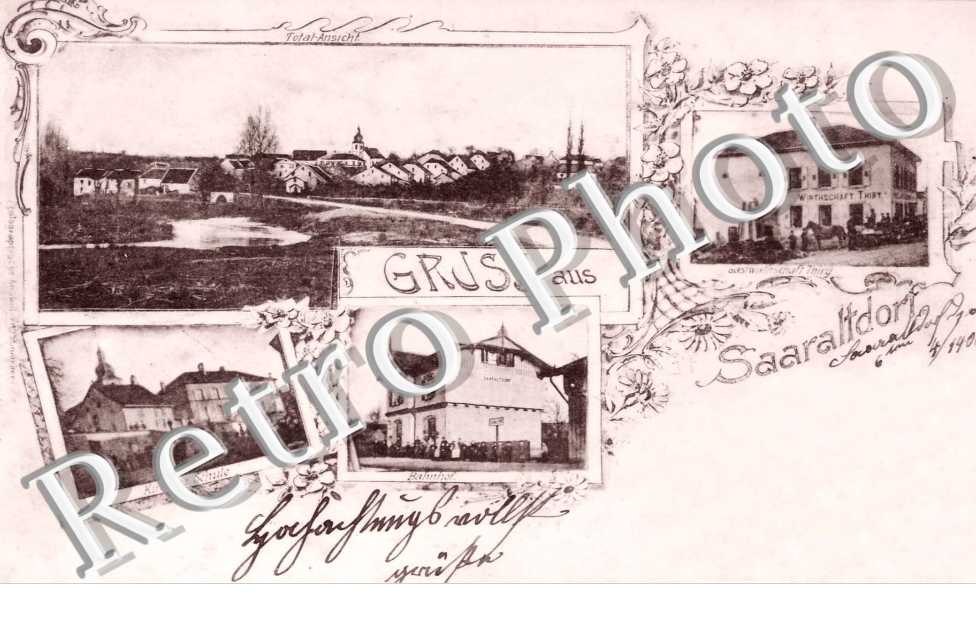 Vue Générale - Café - Auberge - Eglise