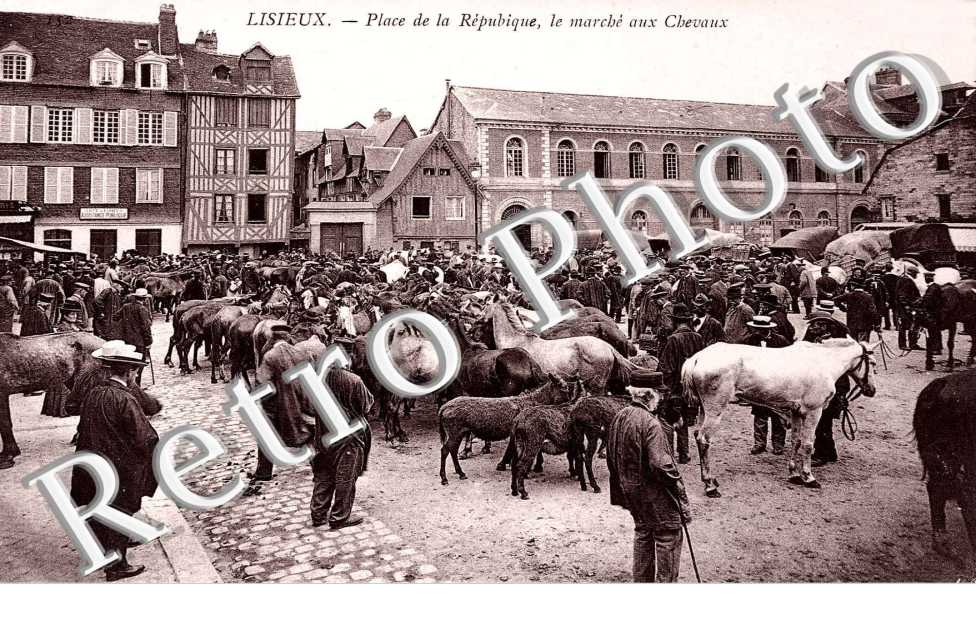 Place de la republique, le marche aux chevaux