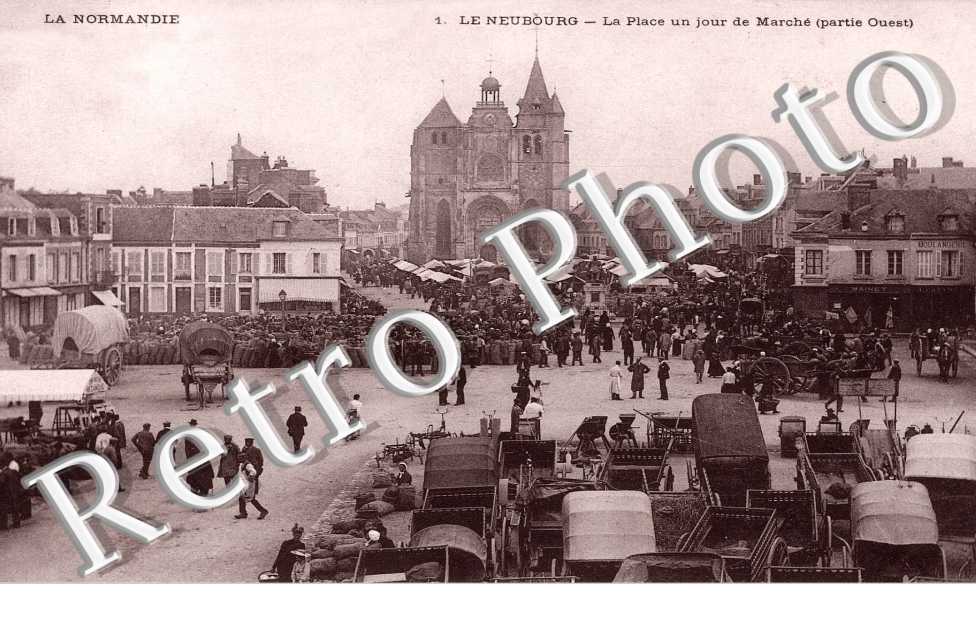 La place un jour de marche