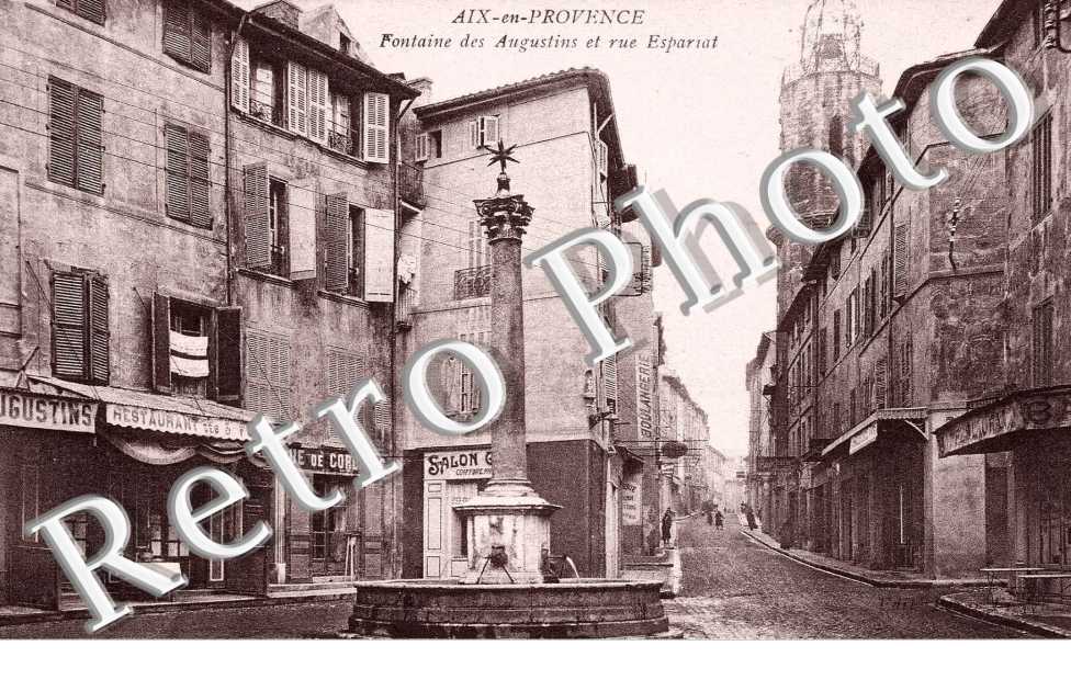 FONTAINE DES AUGUSTINS ET RUE ESPARIAT