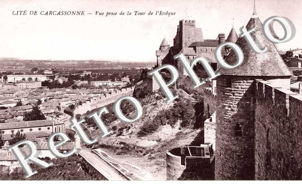 VUE PRISE DE LA TOUR DE L'EVEQUE