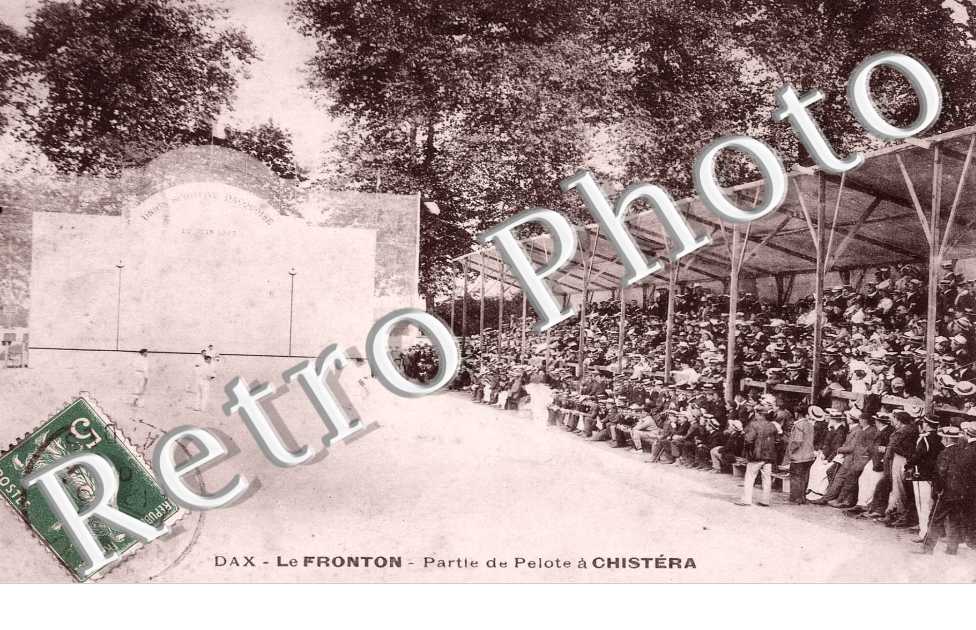 LE FRONTON PARTIE DE PELOTE A CHISTERA