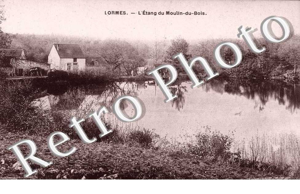 l&#039;etang du moulin du bois