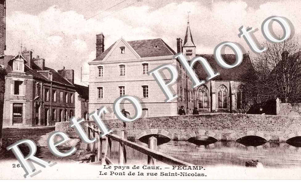 le pont de la rue Saint-Nicolas