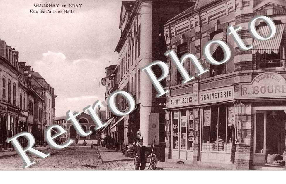 Rue de Paris et Halle