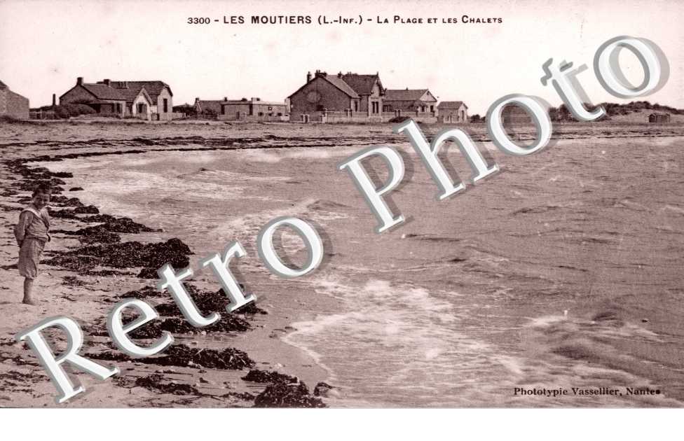 la plage et les chalets